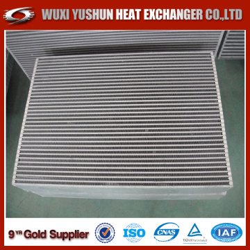 Hot Selling Custom Aluminium plate Fin Excavator Oil Cooler Core